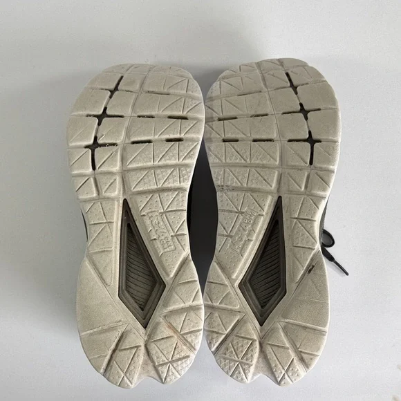 Hoka Black and White Men's Running Sneakers - Picture 7 of 11